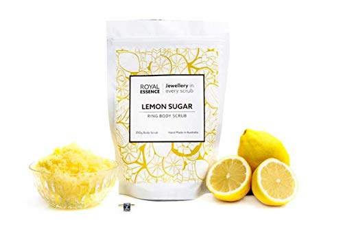 Preisvergleich Produktbild Royal Essence Zitrone Zucker Körperpeeling Überraschung innen - Ringe, Halsketten, Ohrringe, Necklace