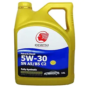 Idemitsu SN A5/B5 C2 5W-30 Fully Synthetic Petrol & Diesel Engine Oil (4 L)