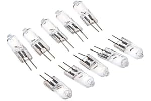 G4 Jc Typ Halogen Lights Bulb Lamp 12v 10w 10 Watt Varma Vita Lampor 10 St