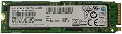 Samsung SM961 Polaris 128GB M.2-2280 PCI-e 3.0 x 4 NVMe Solid State Drive SSD