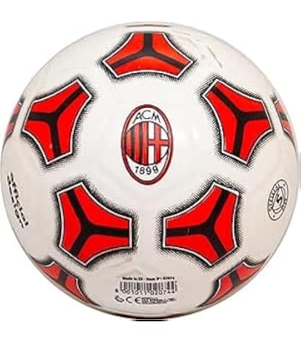 Ballon De Football Officiel MILAN Mondo Sport - Taille 5 - 400g - TPU - Cadeau Idéal