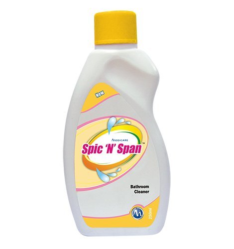 Modicare Plastic Spic N Span Bathroom Cleaner (Transparent, 250ml) RS.53 (67.00% Off) - Amazon Modicare Plastic Spic N Span Bathroom Cleaner (Transparent, 250ml) RS.53 (67.00% Off) - Amazon