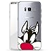 Produktbild Finoo Samsung Galaxy S8 Hard Case Handy-Hülle mit Looney Tunes Motiv | dünne stoßfeste Schutz-Cover Tasche mit lizensiertem Muster | Premium Case für Dein Smartphone| Silvester Close Up 2