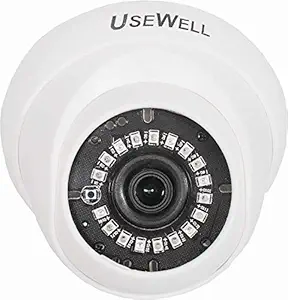 USEWELL Wired 1080p FHD 2MP Security Camera, White