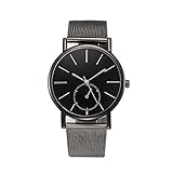 Webla Damen Uhren,Genf Damen Klassische Quarzuhr | Edelstahl Armbanduhr | Luxus Armband Uhren |Damen Uhren Billig | Armbanduhr Damen Uhr Edelstahl Armband (Schwarz)