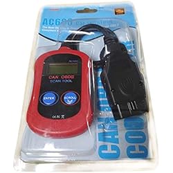 guoxuEE Autel MaxiScan MS300 Puede Herramienta de escaneo de diagnóstico para vehículos OBDII Rojos