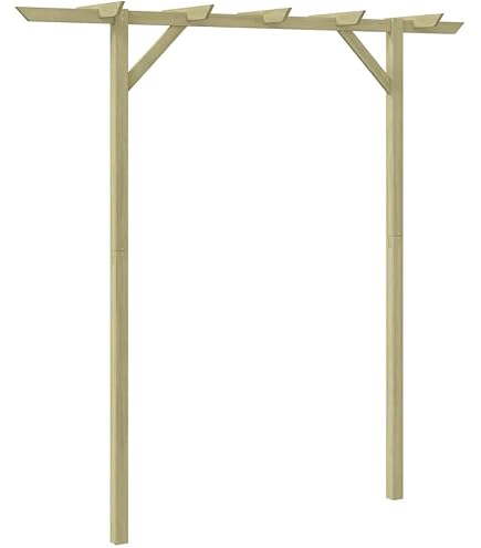 vidaXL Pergola Bambus 385x40x205 cm : Amazon.de: Garten