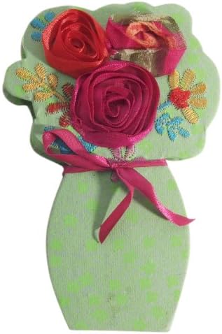 Ian Snow Green Flower Bouquet Notebook