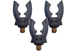 LIDSTERS FISHING SUPPLIES Lot de 3 repose-cannes de luxe pour pêche à la carpe