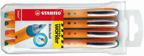 Preisvergleich Produktbild STABILO BIONIC WORKER ASST WALLET 4 FINE