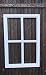 Produktbild Deko-Impression Fenster Sprossenfenster Bilderrahmen Wanddekoration Holz Weiss 60 x 40
