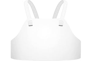 Ronyme Chest Protector Karate Adjustable Strap Fencing Sports Protection for Heavy Blows