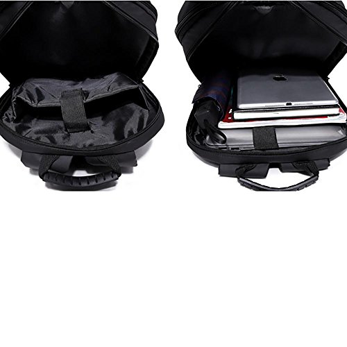 15 6 inch Laptop Backpack with USB Charging Port  Men Waterproof Anti Theft Canvas Daypack for College Business Bag