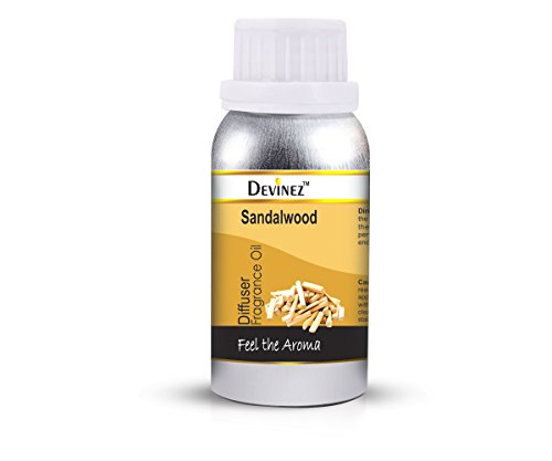 Devinez Sandalwood Aroma Oil for Diffuser/Ultrasonic Aroma Diffuser/Tealight Diffuser/Reed Diffuser, 1000ml