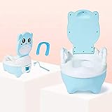 Perfecto para enseñar a sus hijos a ir del baño al inodoro, Cómodo para su hijo, diseño ergonómico con líneas suaves Construcción robusta.