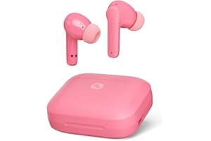 Avantalk Clan A2 - Auriculares inalámbricos con Bluetooth 5.3, Modo de Baja latencia, Ajuste Personalizable, Tiempo de reproducción extendido (Rosa)
