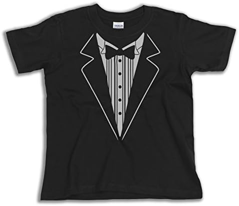 buzz shirts Tuxedo Smart Suit, Kids Fancy Dress Outfit Organic Cotton T-Shirt