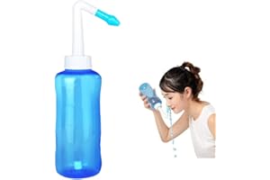 EHOTER Nasendusche Set Nasenspülsalz Nasendusche Nasenspüler Nasenreiniger Kit Nasal Irrigator Nasenspülkanne für Erwachsene Kinder Erkältung Allergie zur Nasenreinigung