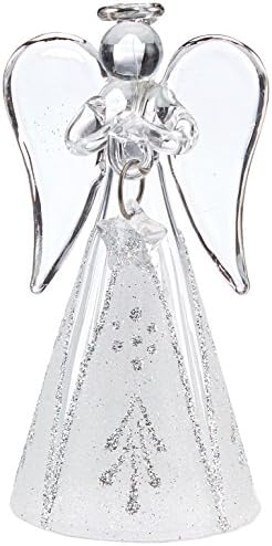 Glassor 0742 Clear Glass Angel, glass, clear, 5 x 5 x 10 cm