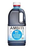 Accesorios de camping Ambiti Blue 2 L. aditivo para el depósito de residuos, aguas negras 2 litros.