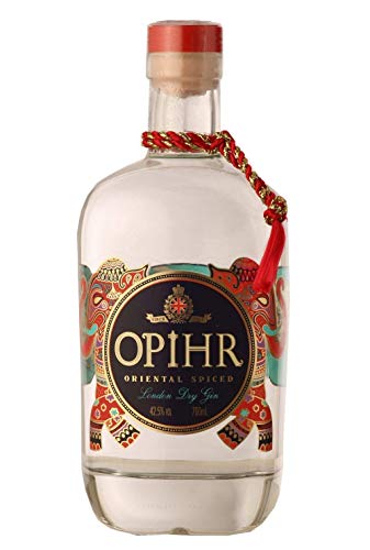 Opihr Oriental Spiced London Dry Gin 42,5%, mit Kräutern und Gewürzen aus dem Orient, von Englands ältestem Hersteller von Gin seit 1761 (1 x 0.7 l)