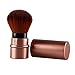 Contever® Retractable Kabuki Cosmetic Brush Blush Powder Foundation Makeup Brush with top Cover -- Brown