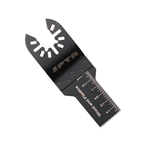 SPTA 14tlg Sägeblätter Sägeblattsortiment Multifunktionswerkzeug Multitool Zubehor für Fein Multimaster und Bosch Black und Decker Genesis Bosch Dremel Ridgid Ryobi Makita Milwaukee Dewalt Chicago Stainley Skil Haussmann Craftsman Multitool - 4