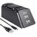 Produktbild Wetoph PS4 Ladestation, Ladegerät für PS4 GX04 Ladestation Ladegerät für PS4 / Slim/Pro Controller (Drittanbieter-Produkt) -Schwarz