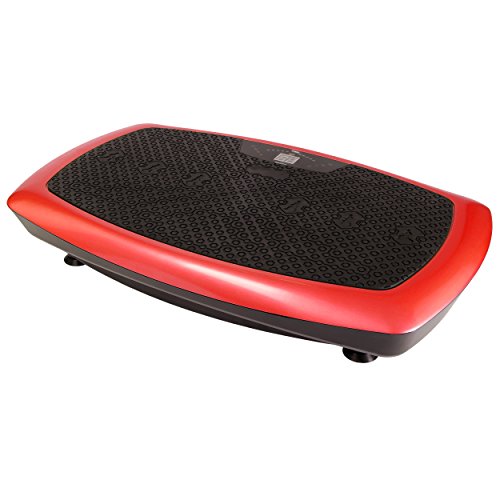 Vibrationsplatte Basic – Schwarz-Gold / Schwarz-Rot Mobile Vibrationsplatte Functional Fitness - 2