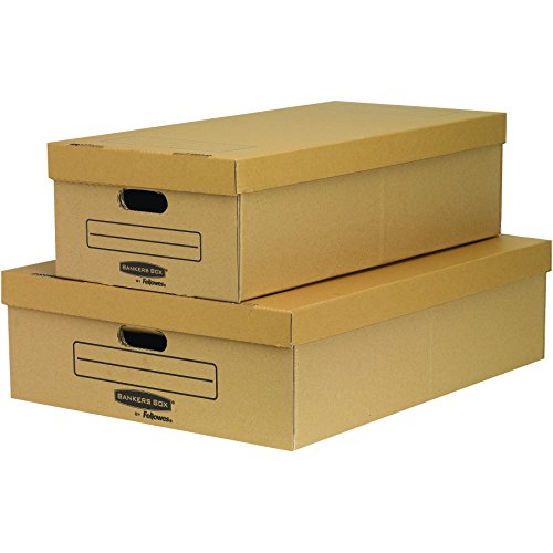 Bankers Box 4480201 Style Series Unterbett groß aus 100% recyceltem Karton 2-er Pack - 3
