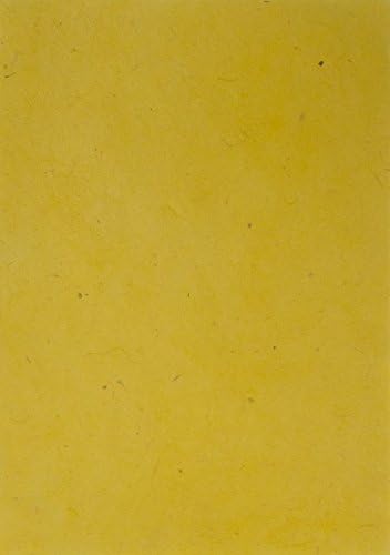 A4 Lokta Computer Paper - Yellow - 20 sheets