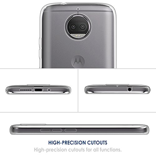 Simpeak Funda Moto G5S Plus  Fundas Transparente Motorola Moto G5S Plus Carcasa Moto G5S Plus Funda  5 5 Pulgadas  Silicona TPU Case  Cover Moto G5S Plus