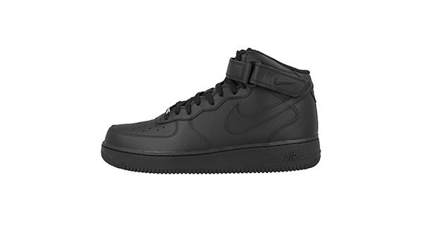 all white air force ones mid