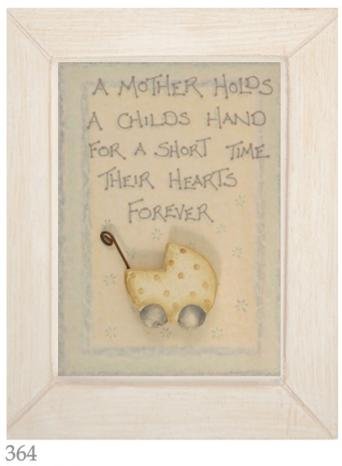 East of India Mother Plaque - New Mum or Baby Shower Gift