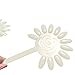 120-Tips Nail Art Design Polish Fan-Shaped Board Display Practice Sticks Wheel