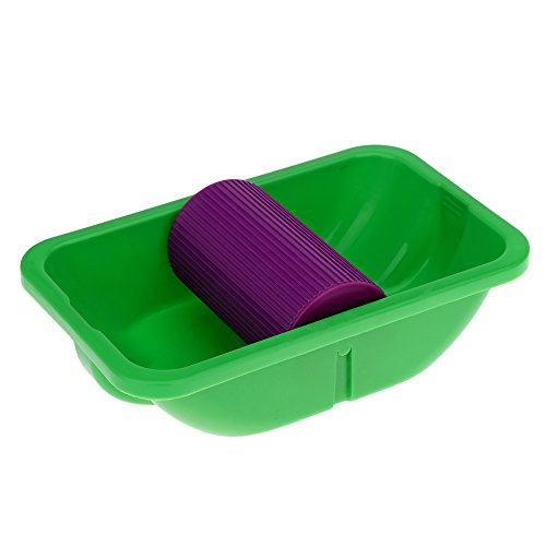 Anself Farbroller und Tray Set Malerei Brush Point & Malen Haushalt Dekorative Werkzeug Einfach und Schnell - 4