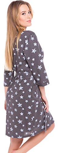 Italian Fashion IF Damen Morgenmantel Comet - 2