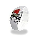 ROTKEHLCHEN Pappwatch / Paperwatch / Digitale Armbanduhr aus Tyvek®, absolut reißfest und wasserabweisend