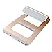 Produktbild Laptop Ständer, Aluminium Legierung Hybrid Laptop Stand Cooling Pad Notebook / MacBook 11 "-15" (Gold)