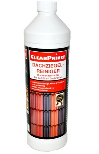 Preisvergleich Produktbild CleanPrince Dachziegelreiniger 1 Liter Moos Ziegelreiniger Dachreiniger Reiniger