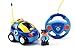 K013004 RC Auto RC Spielzeugauto RC Polizeiauto RC Mini Flitzer Ferngesteuertes Auto für Kleinkinder mit einfachster Steuerung, Licht- und Soundeffekten RC Auto für Kinder - RC Rennauto - Farben und Frequenzen können individuell zusammengestellt werden (Polizei dunkelblau 40 MHz)
