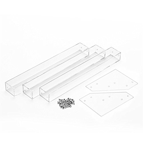 FineHome Nagellack-Ständer, 3 Etagen, Aussteller, aus Acryl, Kosmetik, Make-up - 4