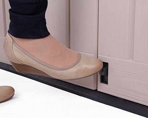 Keter Store It Out Max Gartenbox Mülltonnenbox Gerätebox Schuppen für 2 x 240 Liter Mülltonnen (Beige Braun) - 6