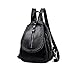 Produktbild Damen Doppel Umhängetasche Lammfell Material Schwarz Damen Tasche