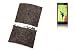 Produktbild flat.design Handyhülle SKYLINE mit Webband Hamburg für Blackberry Leap - individuelle Filztasche aus 100% Wollfilz (anthrazit) - Case im Slim fit Design für Blackberry Leap