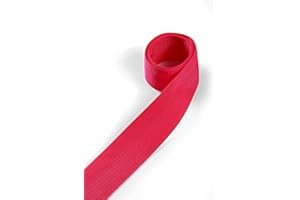 1buy3 Fettuccia Polipropilene, Alta 25 mm e Lunga 4 Metri, Colore: 12 - Rosso Lampone | Anche Alta 20mm, 30mm, 40mm o 50mm | 4 o 12 Metri di Lunghezza | 30 Colori