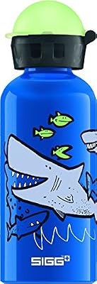 SIGG Sharkies Bouteille Mixte Enfant, Multicolore, 0,4 L