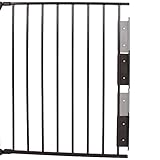 KIDUKU® Kaminschutzgitter Metall Laufgitter Laufstall Absperrgitter Türschutzgitter für Kinder-Sicherung, 310 cm Länge, schwarz - 8