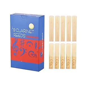 Professional Level Bb Clarinet Reeds Strength 2.0 for Clarinet Players, 10pcs/ Box