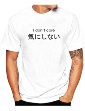 T-Shirts,Honestyi 2018 Neueste Modell Kreativ Entwurf Personalisierte Japanisches Muster Drucken Kurzarmshirt...